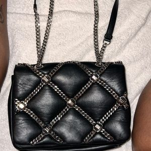 Gently used Ferragamo bag. Black